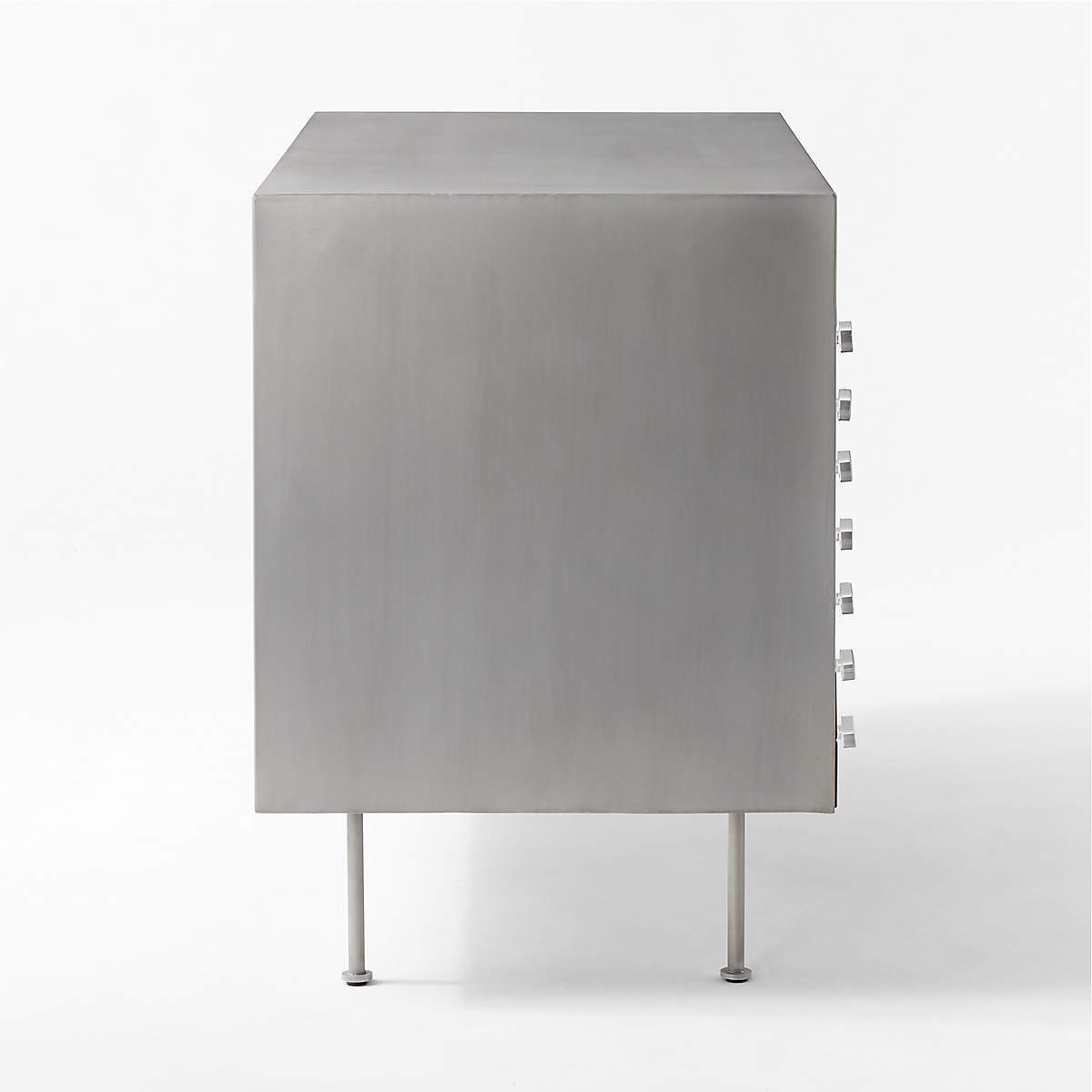 CB2 Renzo Steel Flat File Cabinet | Seeded, image size:1200x1200