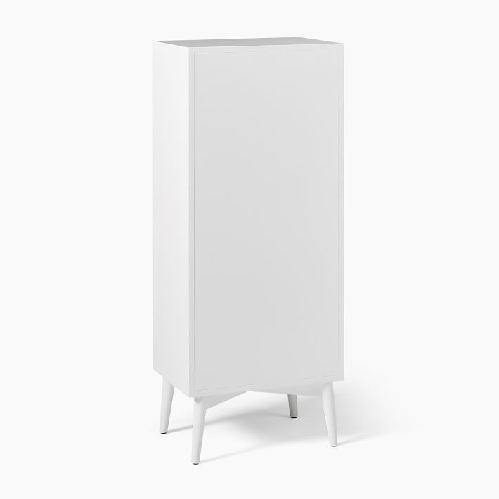 West Elm MidCentury Bathroom Pharmacy White Seeded