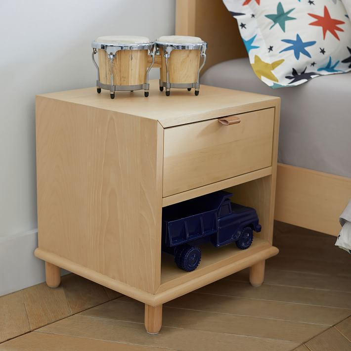 West Elm Nash Nightstand Natural Seeded