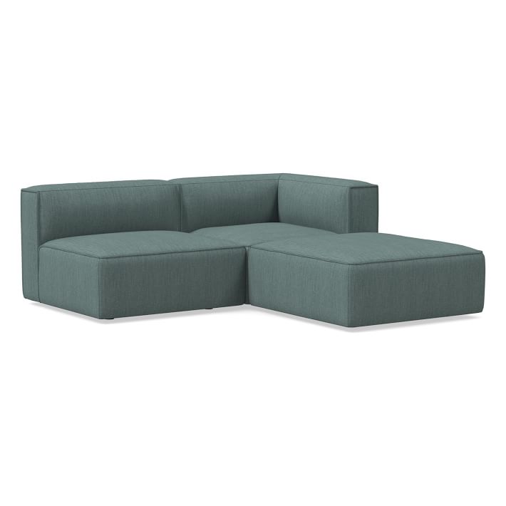 West Elm Remi 3Piece Sectional Seeded
