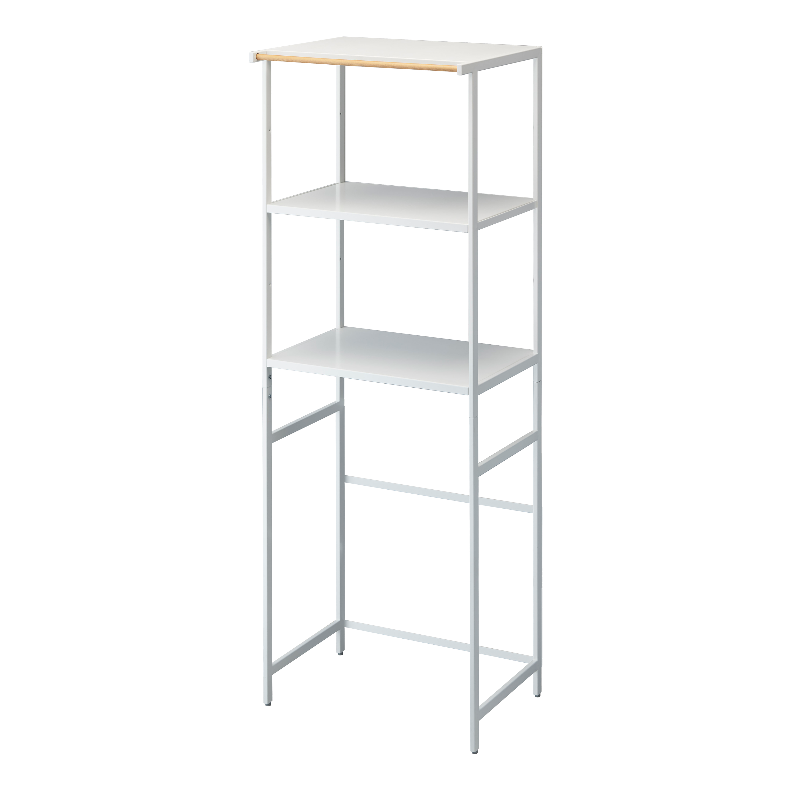 Yamazaki Home Tower Kitchen Appliance Storage Rack White Seeded
