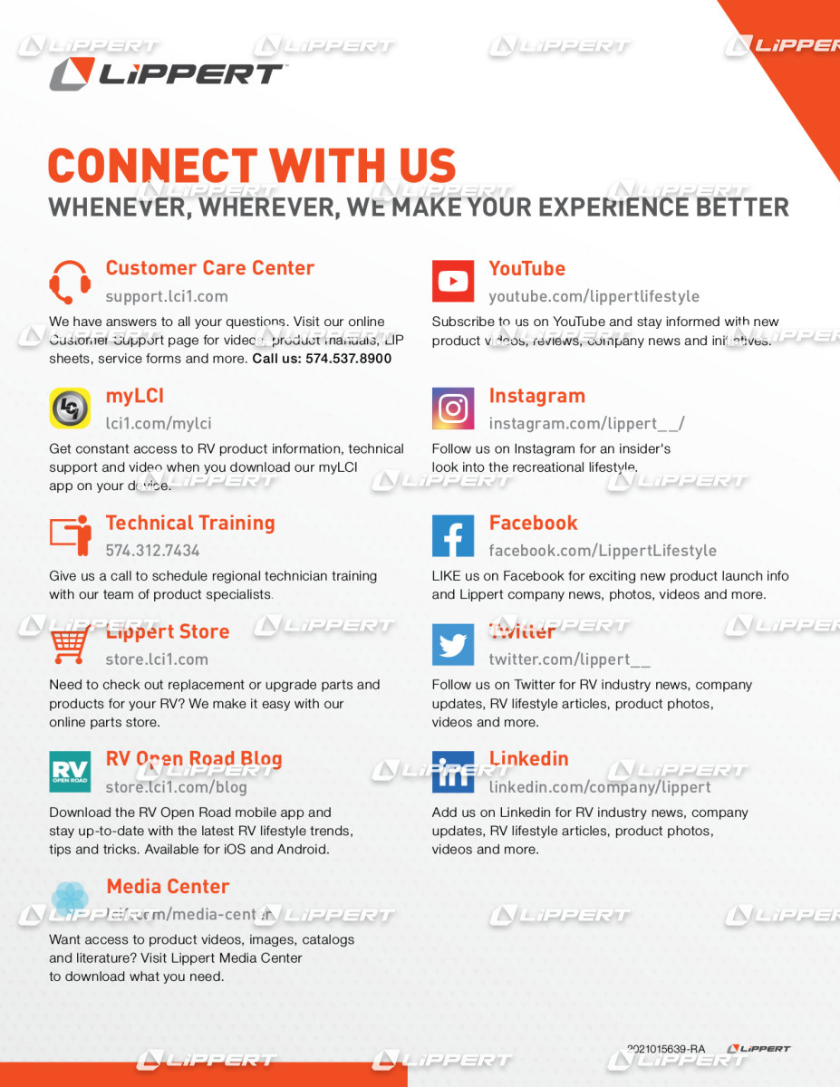 Catalogs and Literature Lippert Legacy API