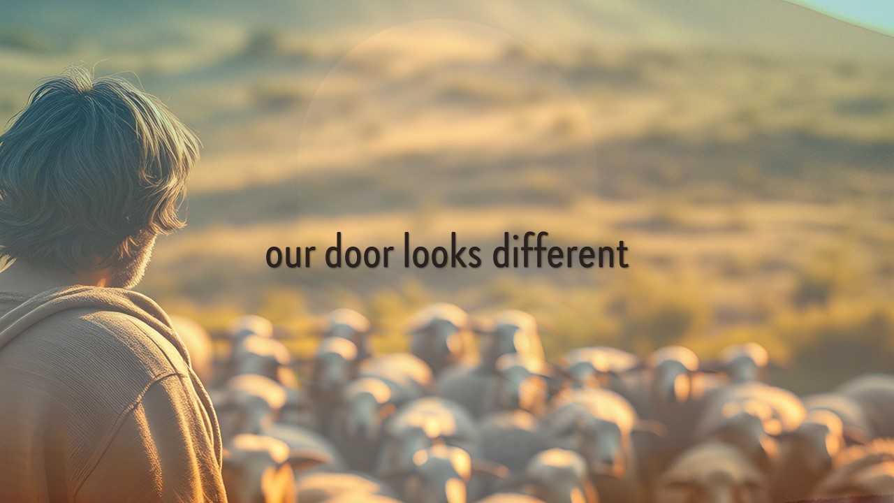 Our Door Looks Different