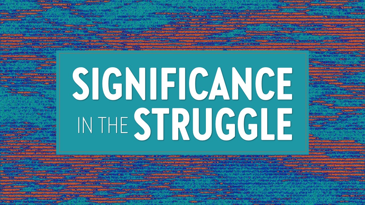 Significance In the Struggle Image
