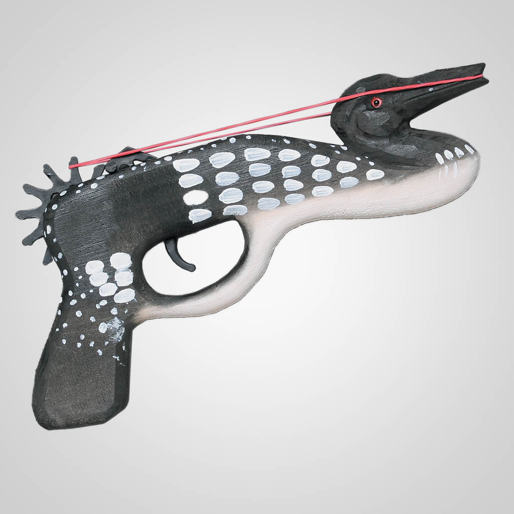 62645 - Wood Loon Rubber Band Gun