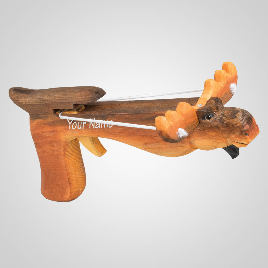 63399IM - Moose Marshmallow Shooter, Name Drop