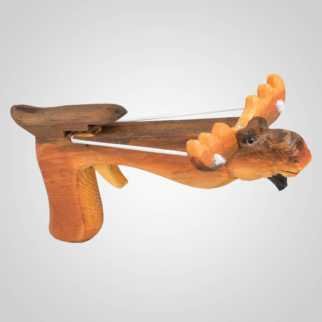 63399PL Moose Marshmallow Shooter, Plain Lipco