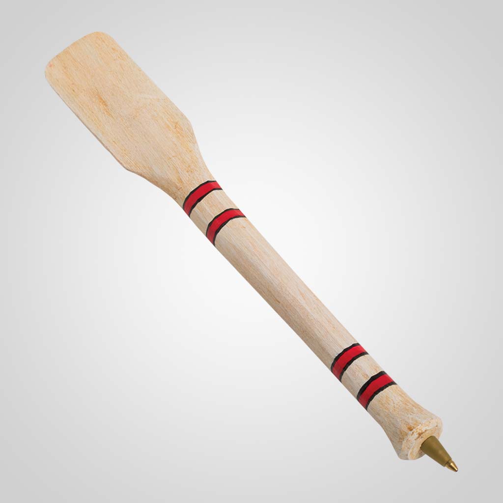 63538PL - Canoe Paddle Wood Pen, Plain