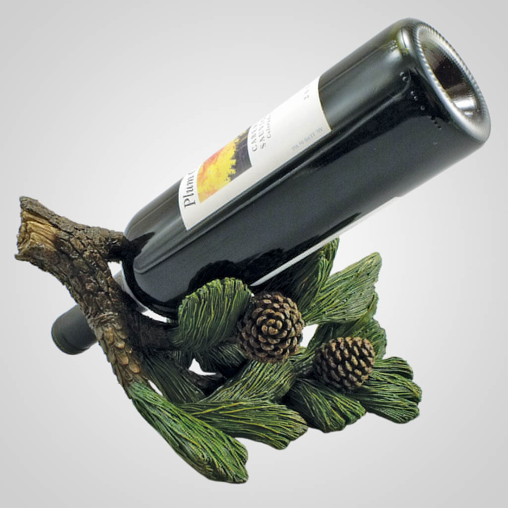 18982 Pine Branch Wine Bottle Holder Lipco