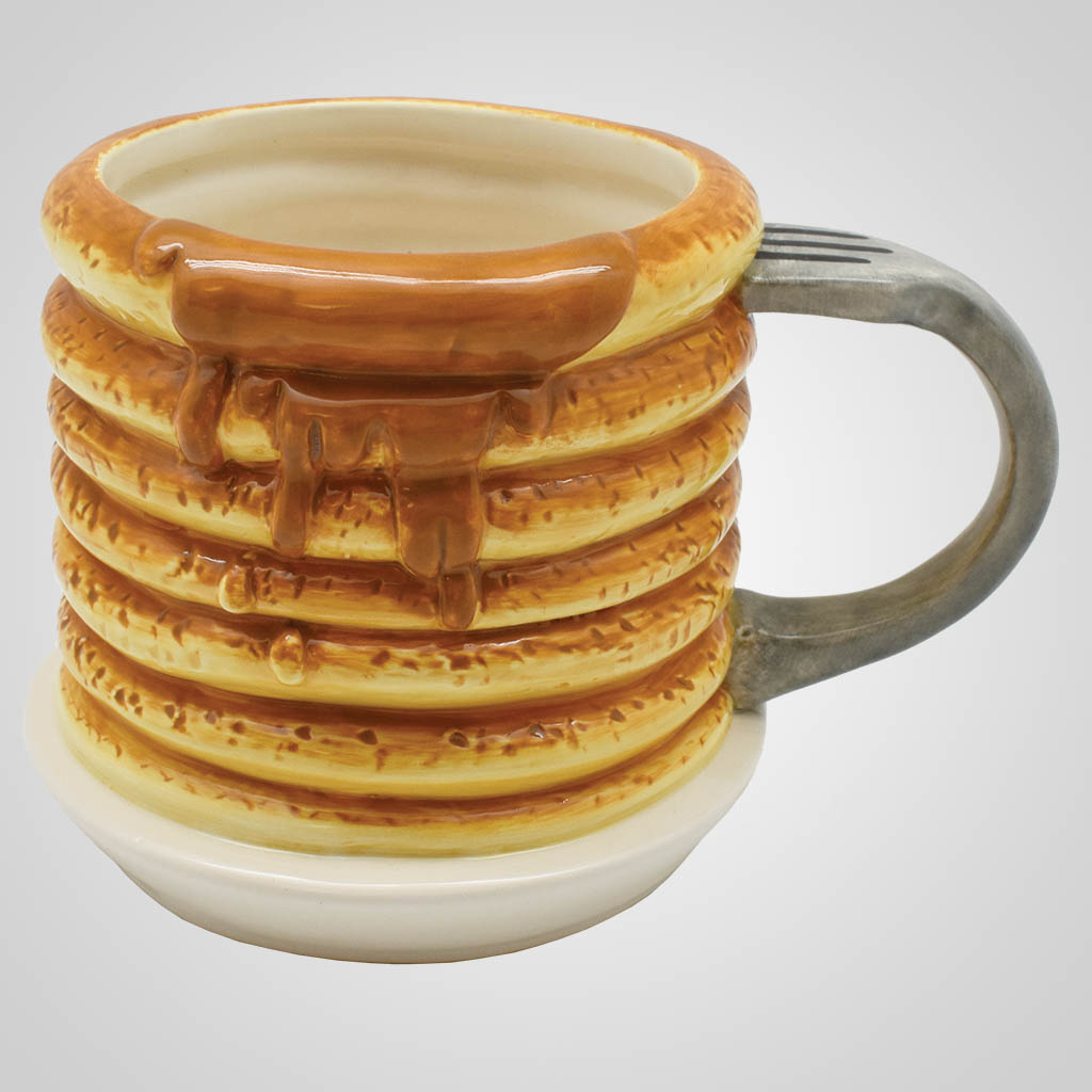 19552 - Pancake Stack Mug, Plain