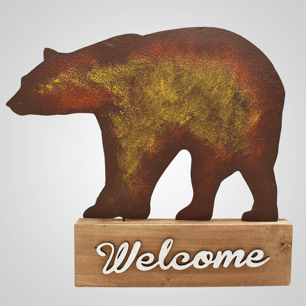 19583 Bear Tabletop Sign Lipco