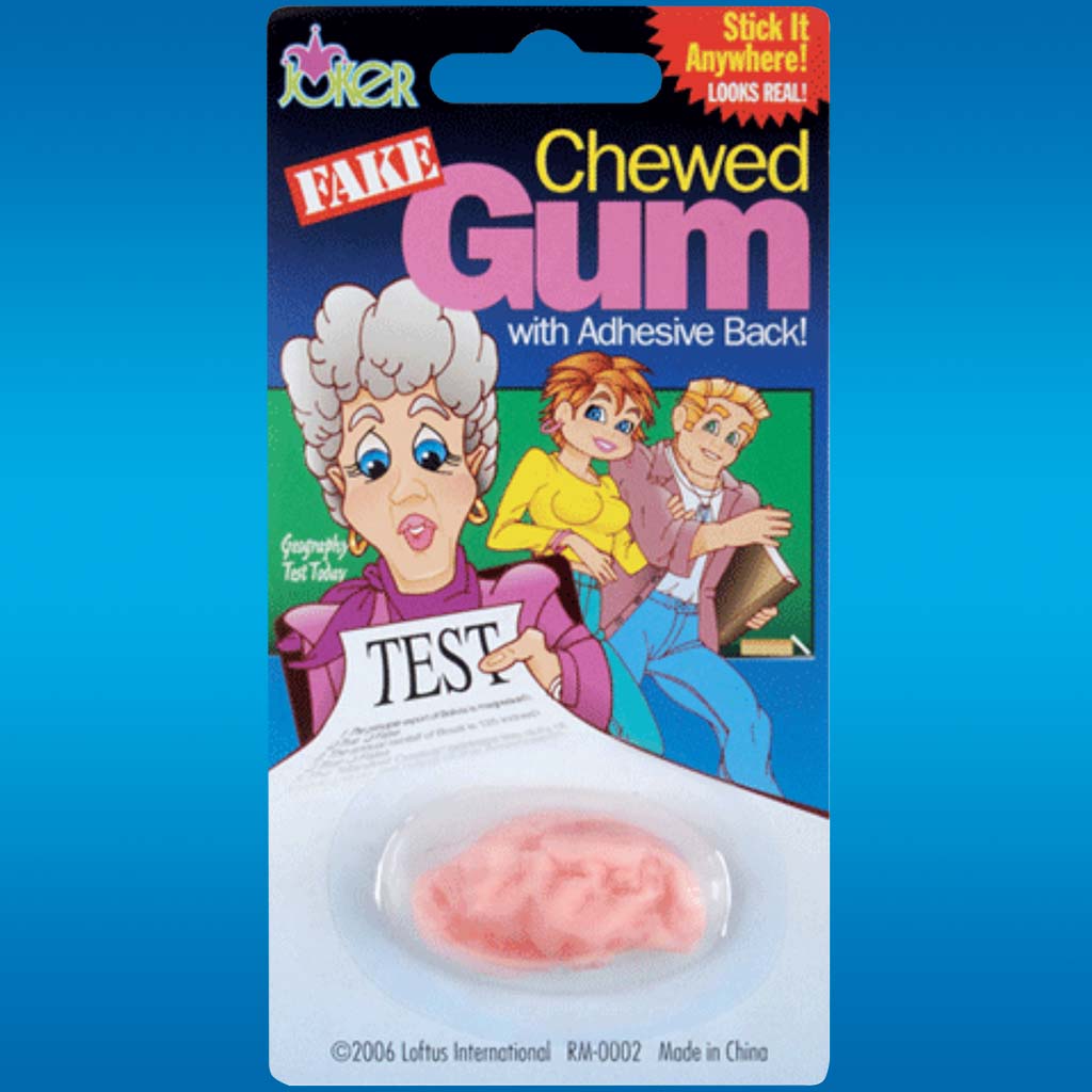 3RM0002 Fake Chewing Gum Joke Lipco