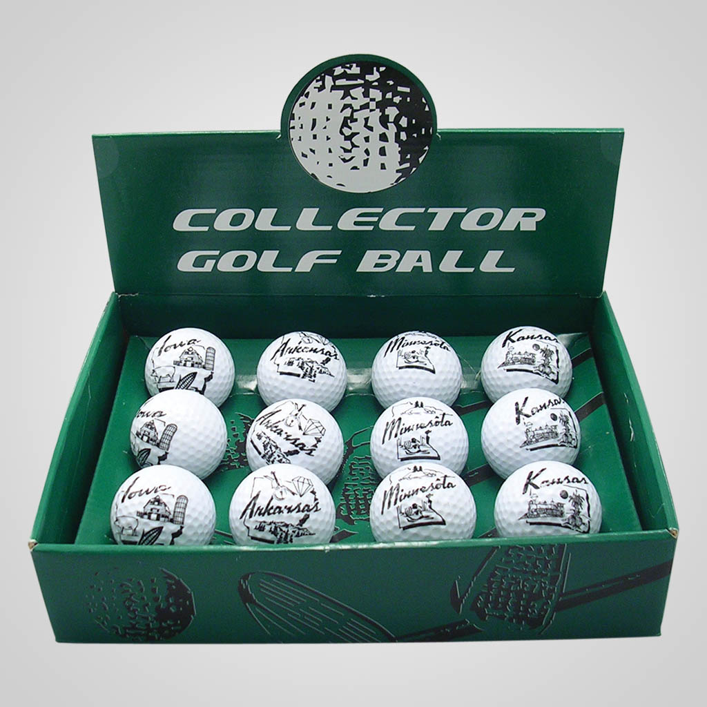 16922PP Golf Ball, 1 Color Print Lipco