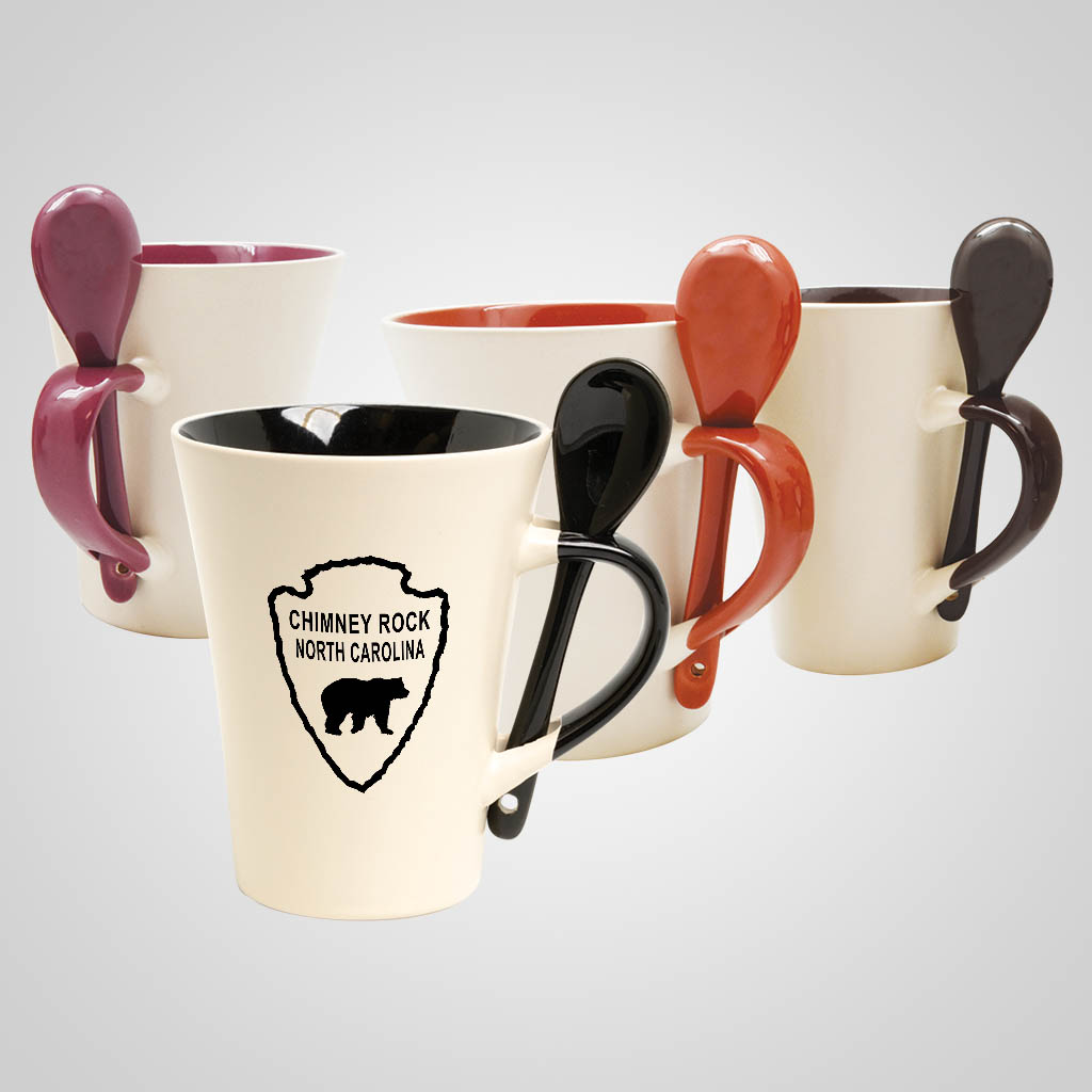 Donkey Image 2 Tone Mug with Black Handle /& Inner
