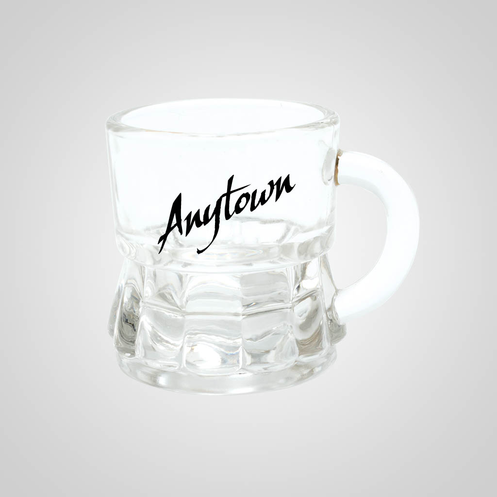19676PP - Mini Mug Shot Glass, 1 Color Print