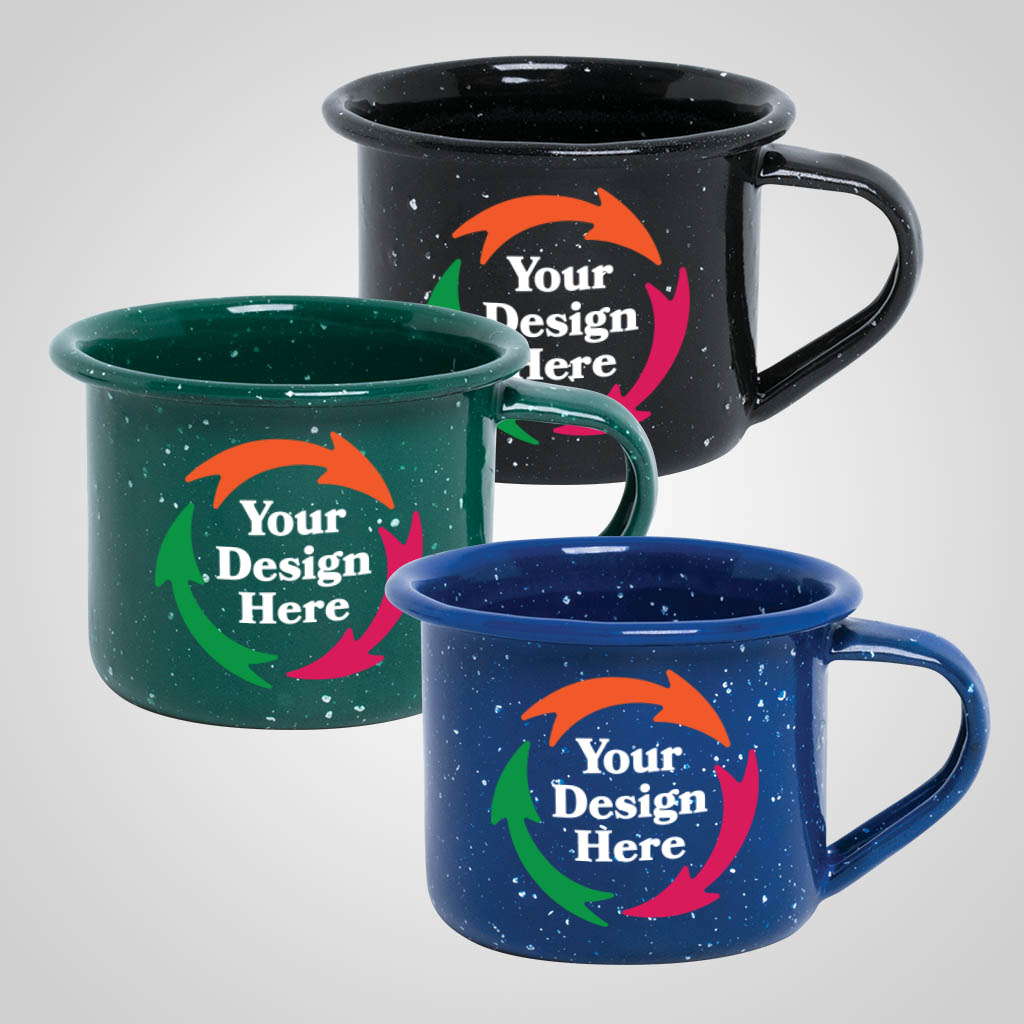 19718PPM Enameled Tin Shot Glass Mug Lipco