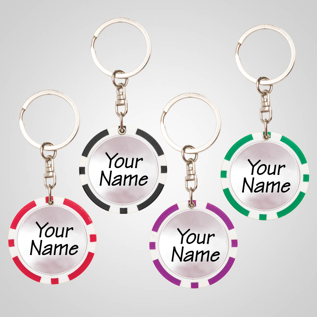 40057 Poker Chip Keychain Lipco