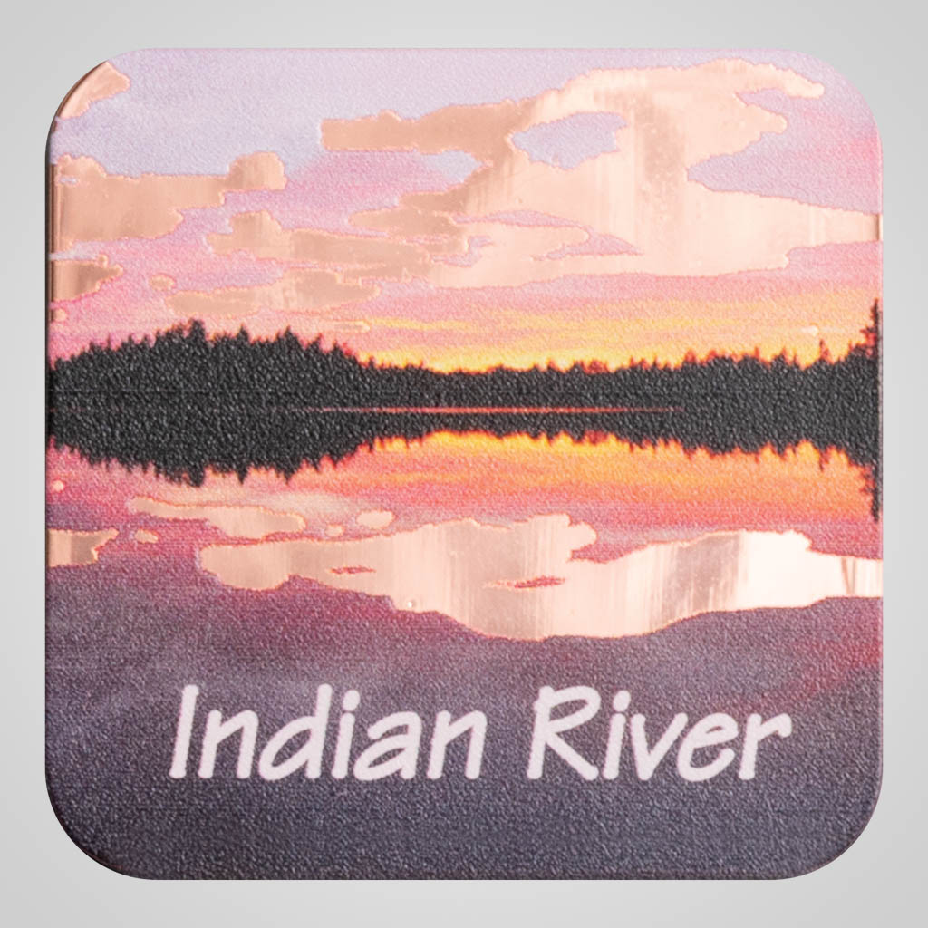 40083JPM - Square Rose Gold Magnet, Multi-Color
