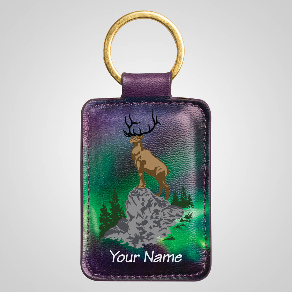 40138JPM - Northern Lights Fob Keychain, Multi-Color