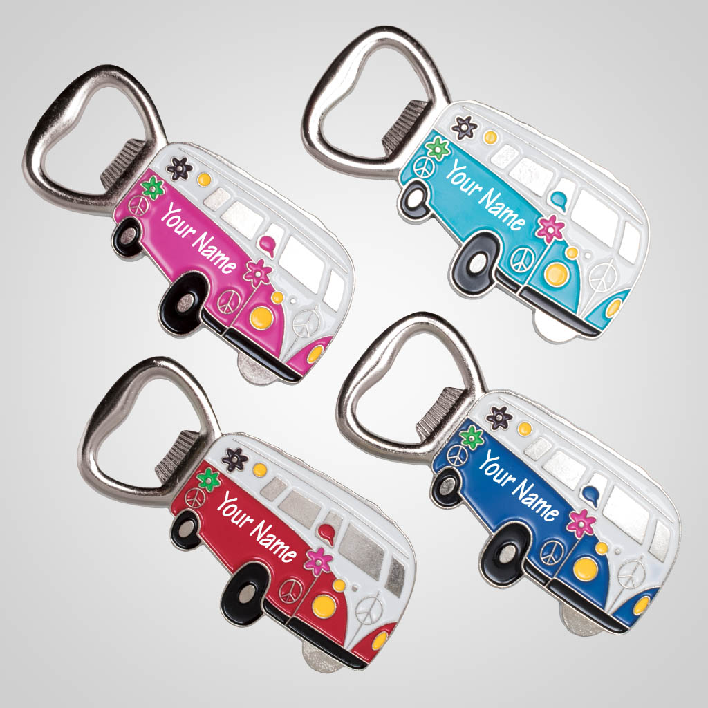 40207 Hippy Camper Van Bottle Opener Lipco