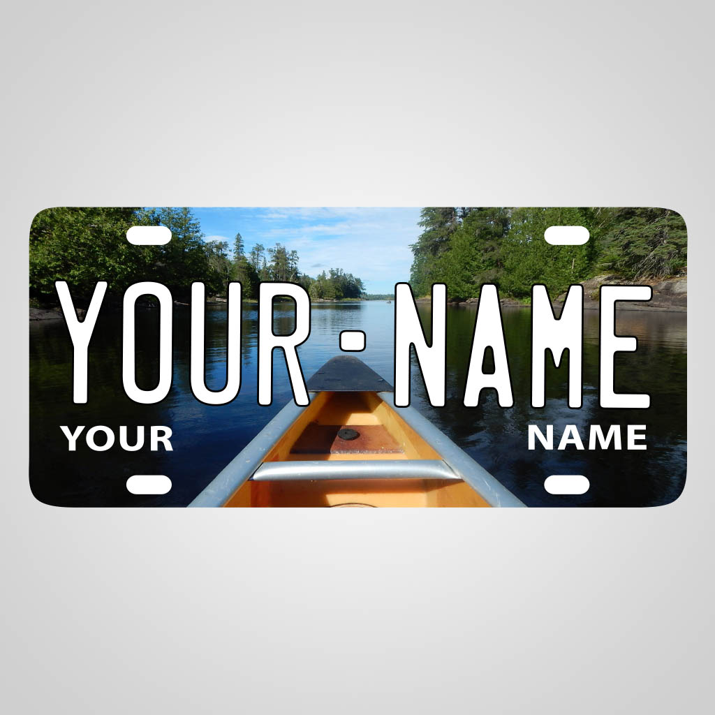 JMS00071 Canoe License Plate JPM Design Lipco