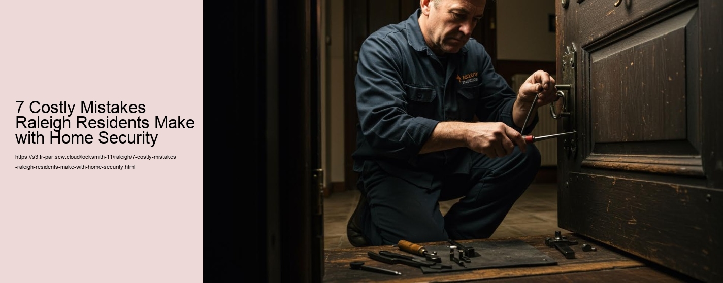 7 Costly Mistakes Raleigh Residents Make with Home Security