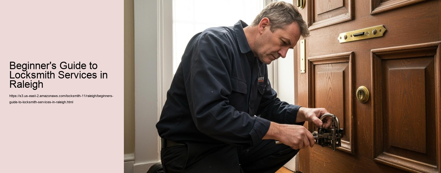 Beginner's Guide to Locksmith Services in Raleigh