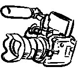 Large Black Camera Transparent PNG