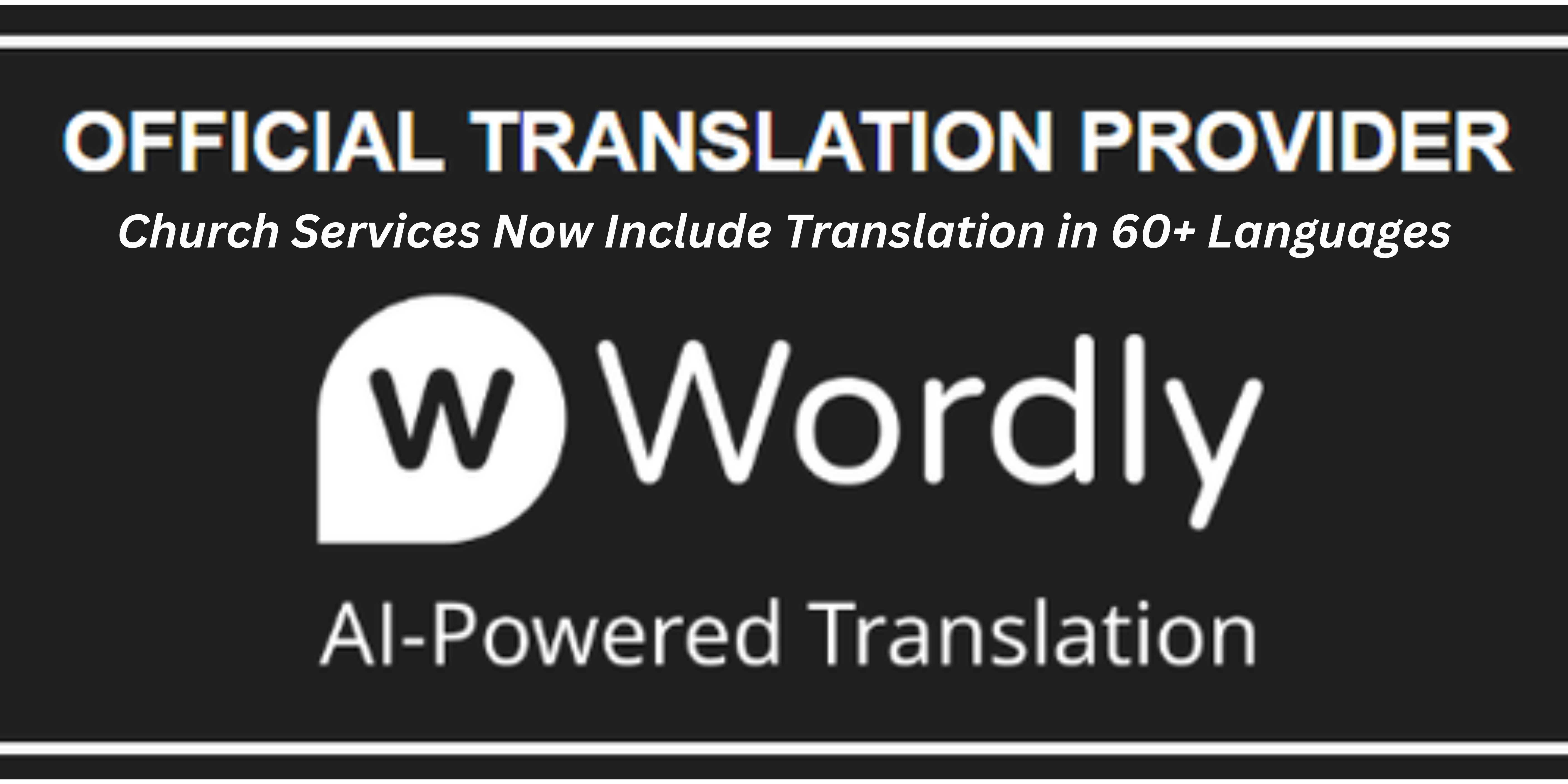 participate in up to 60 different languages (1)