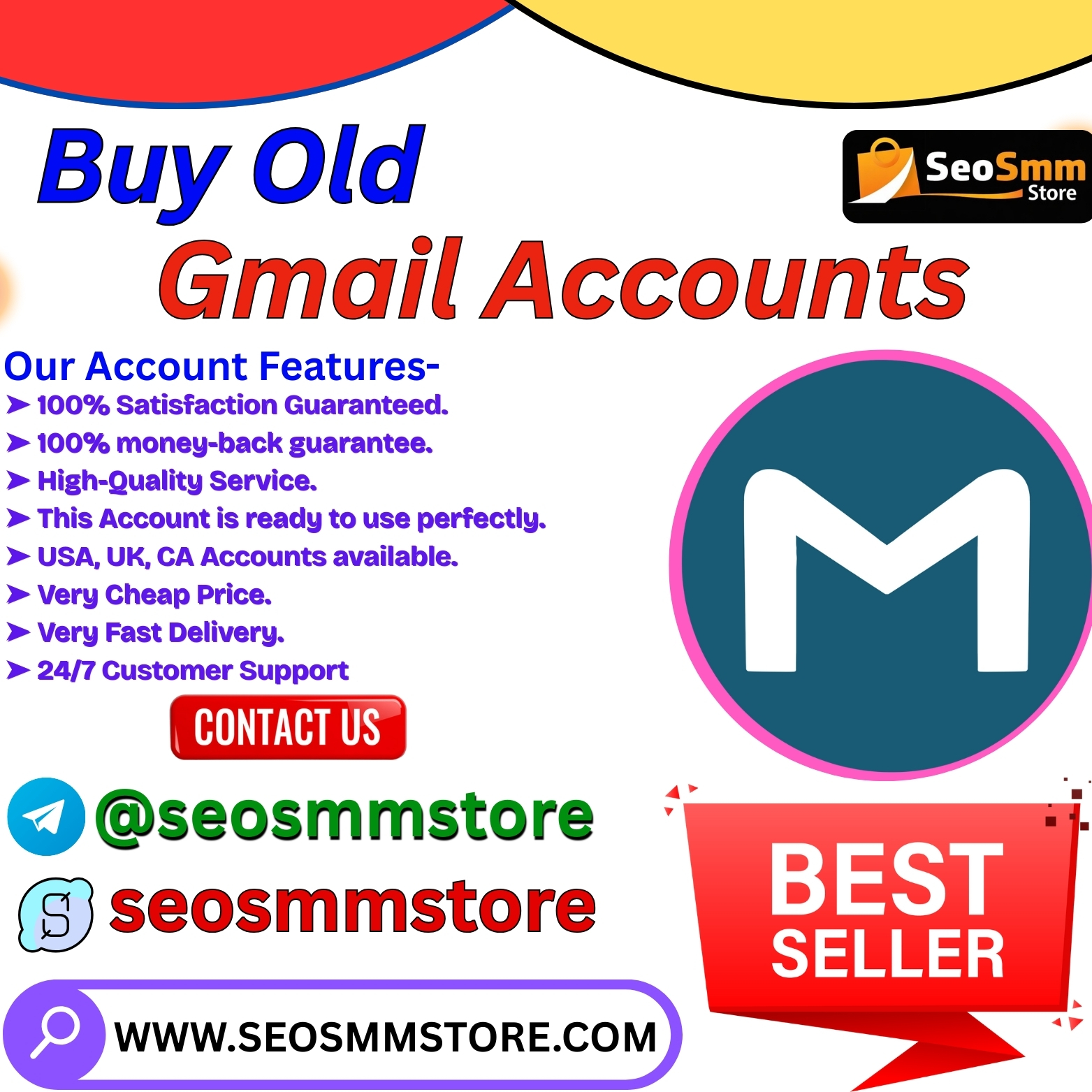 Get Fast Delivery From Us Buy Old Gmail Accounts