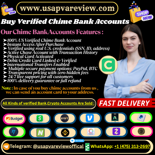 Buy Verified Chime Bank Accounts