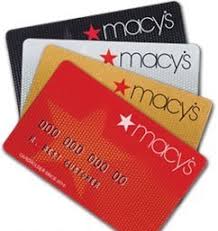 Macy's credit card offer