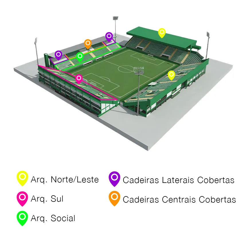 Chapecoense x Atlético - GO (1° lote)