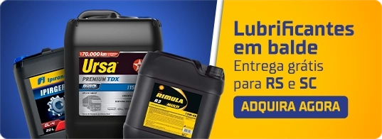 Lubrificantes em balde