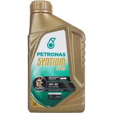 Óleo Petronas Syntium 3000 5W40 Sintético API SN - 1L