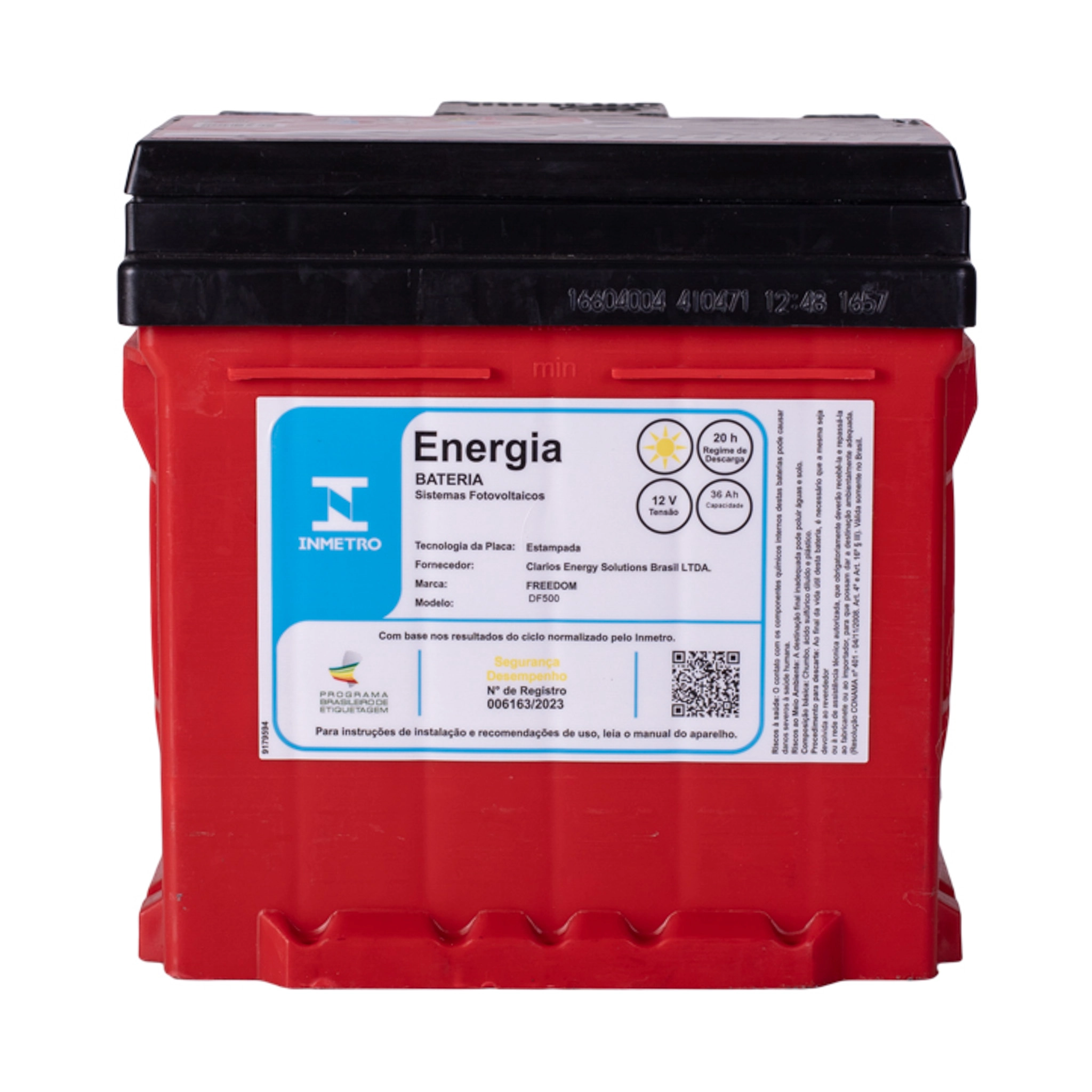 Bateria Estacionária Freedom DF500 12V 36Ah