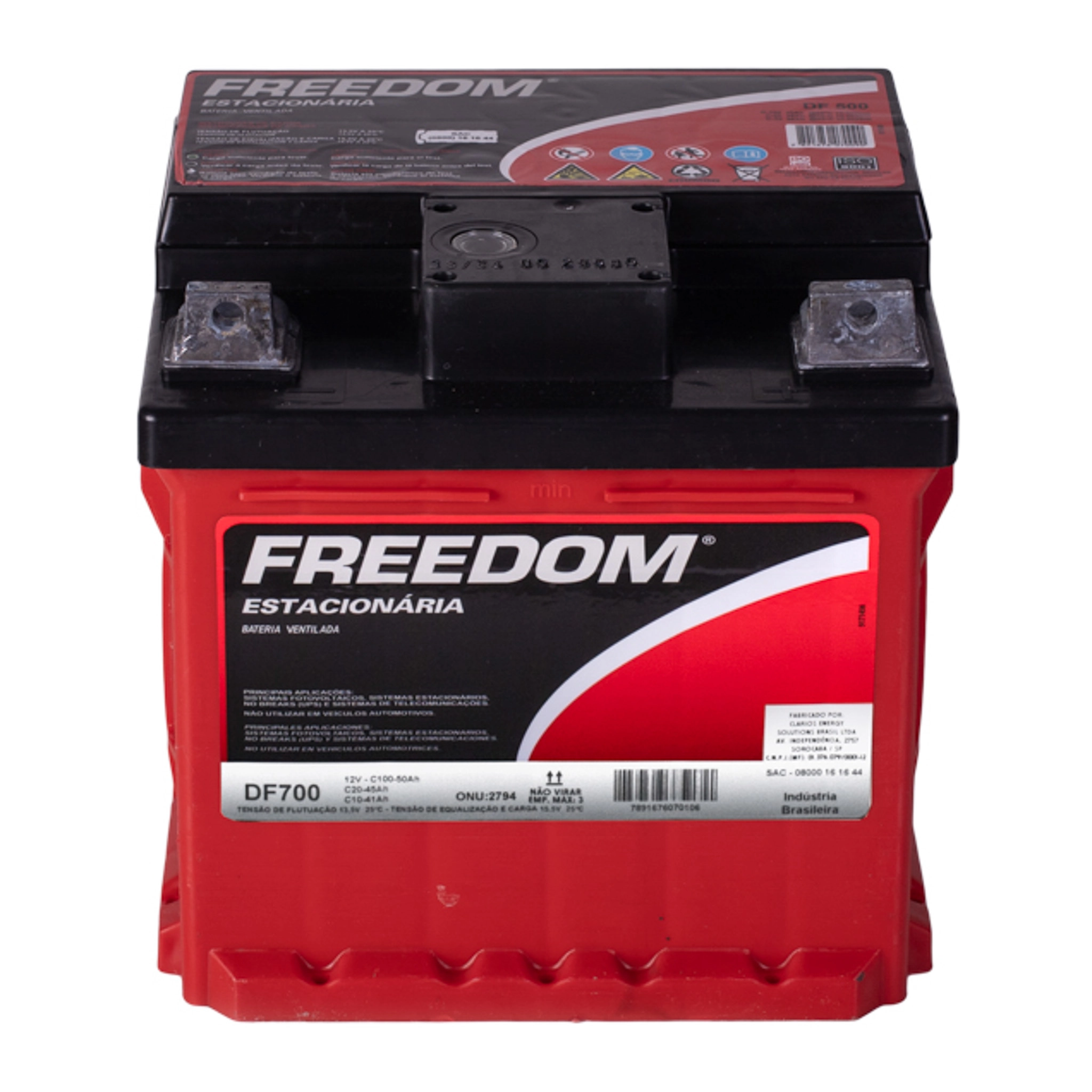 Bateria Estacionária Freedom DF700 12V 45Ah