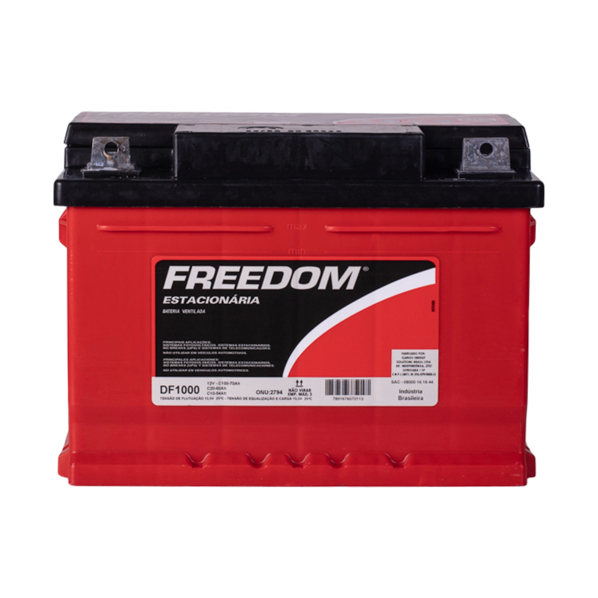 Bateria Estacionária Freedom DF1000 12V 60Ah
