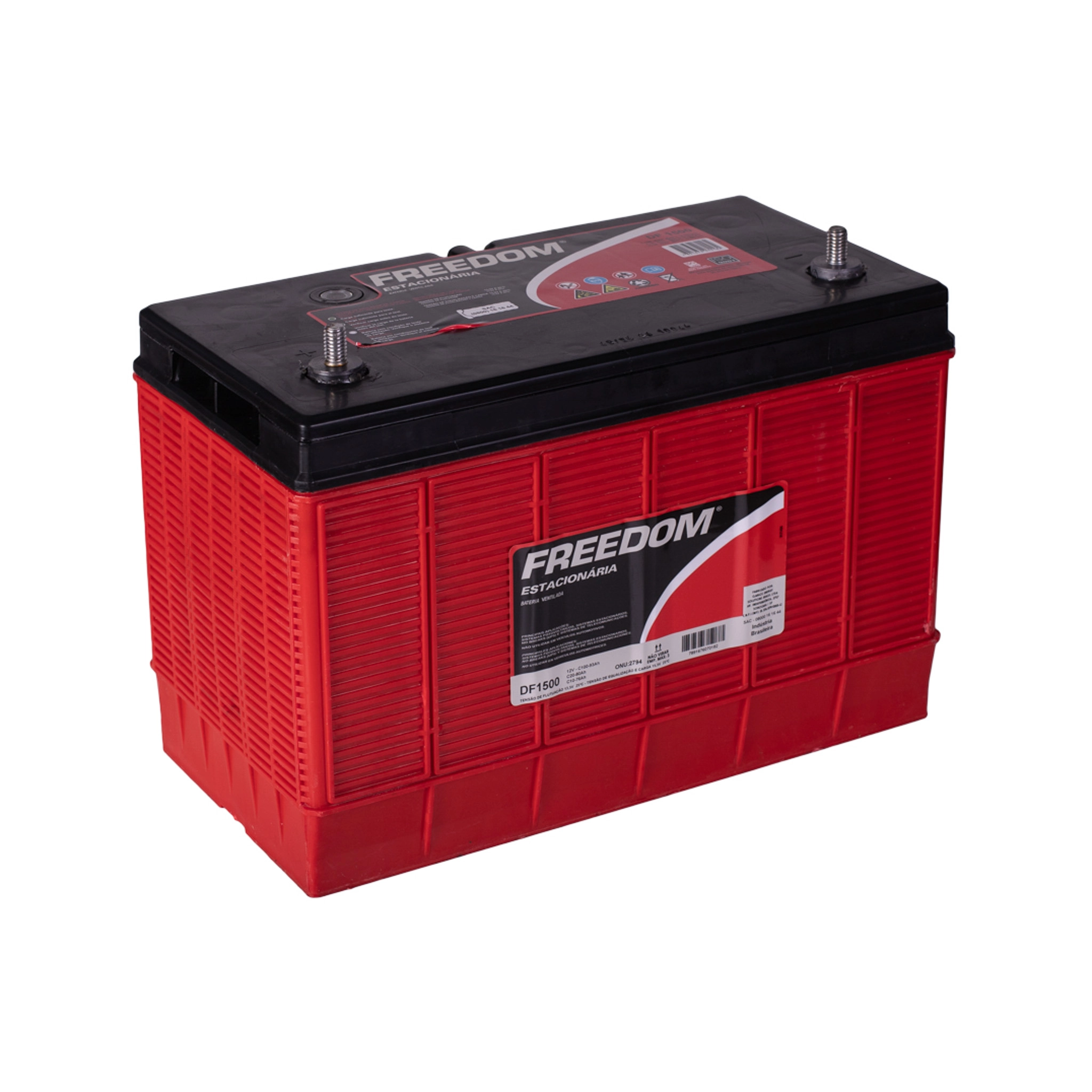 Bateria Estacionária Freedom DF1500 12V 80Ah