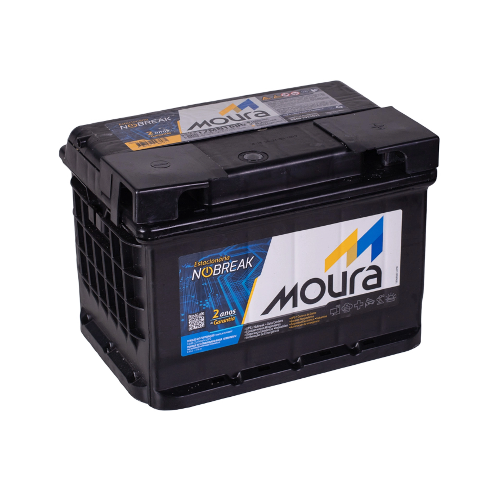 Bateria Estacionária Moura 12MN1000 12V 60Ah