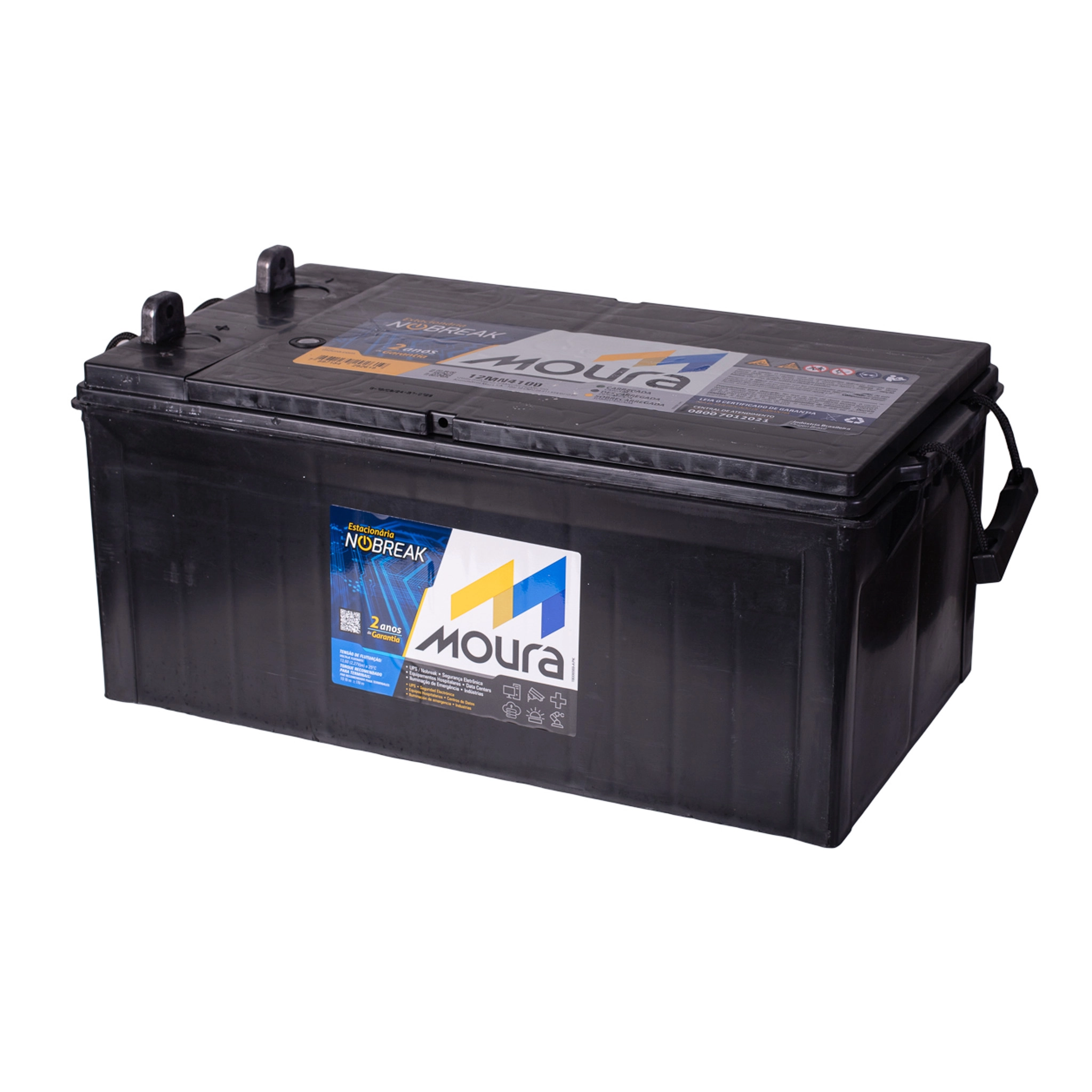 Bateria Estacionária Moura 12MN4100 12V 225Ah
