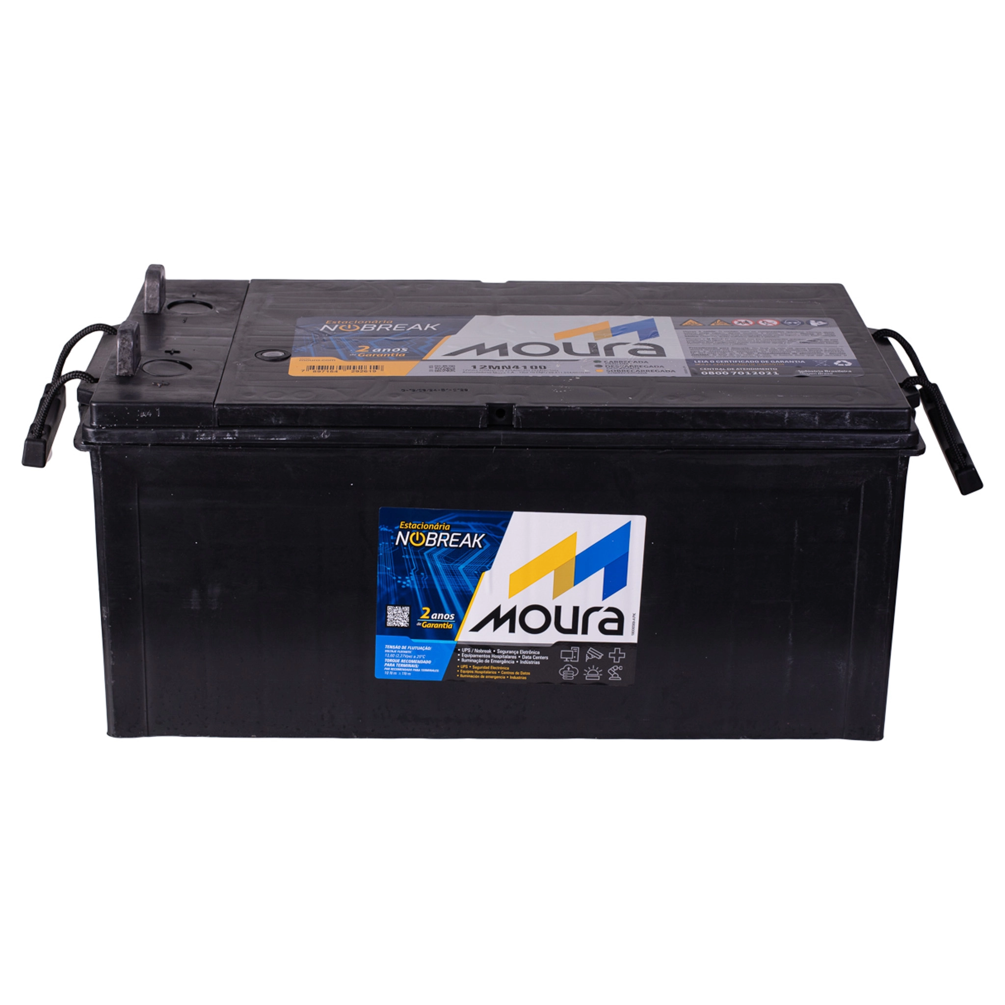 Bateria Estacionária Moura 12MN4100 12V 225Ah