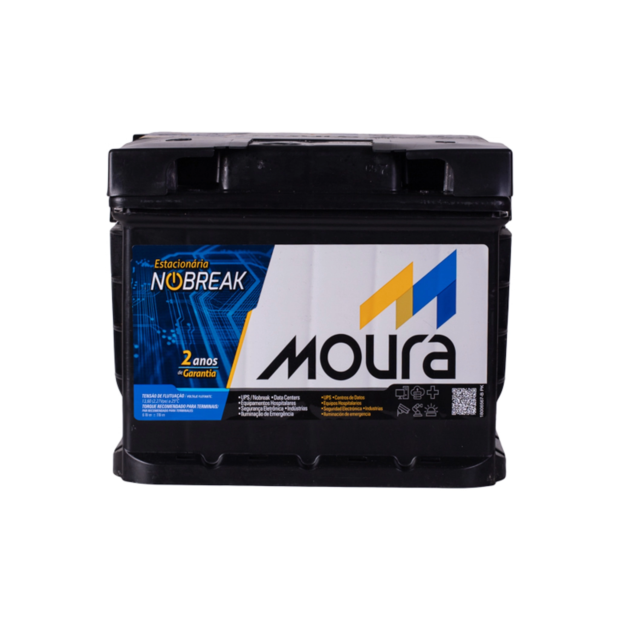 Bateria Estacionária Moura 12MN500 12V 36Ah