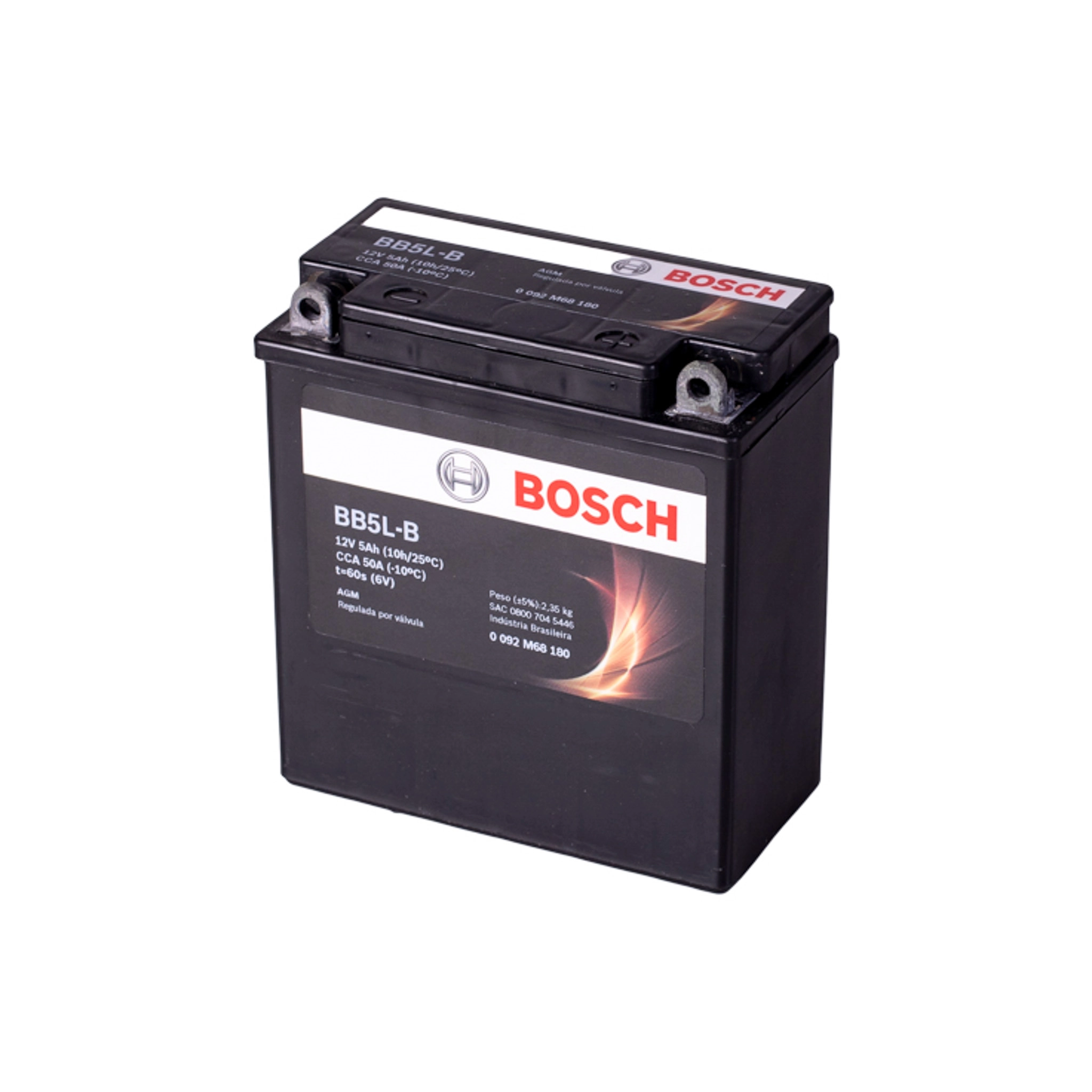 Bateria Moto Bosch BB5L-B 12V 5Ah 