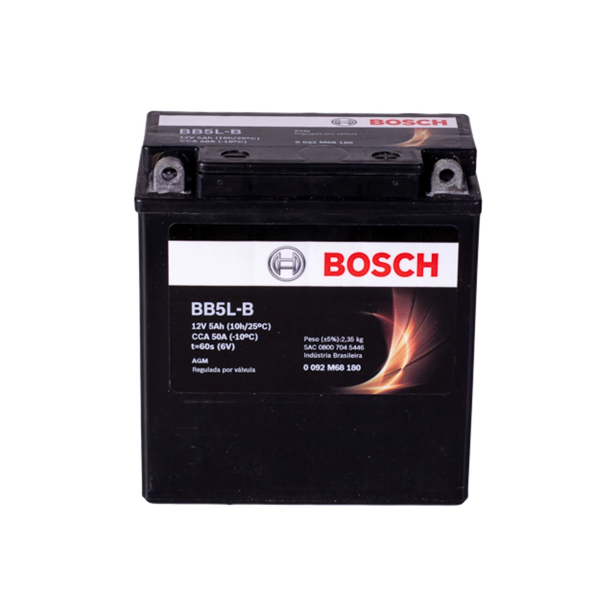 Bateria Moto Bosch BB5L-B 12V 5Ah 