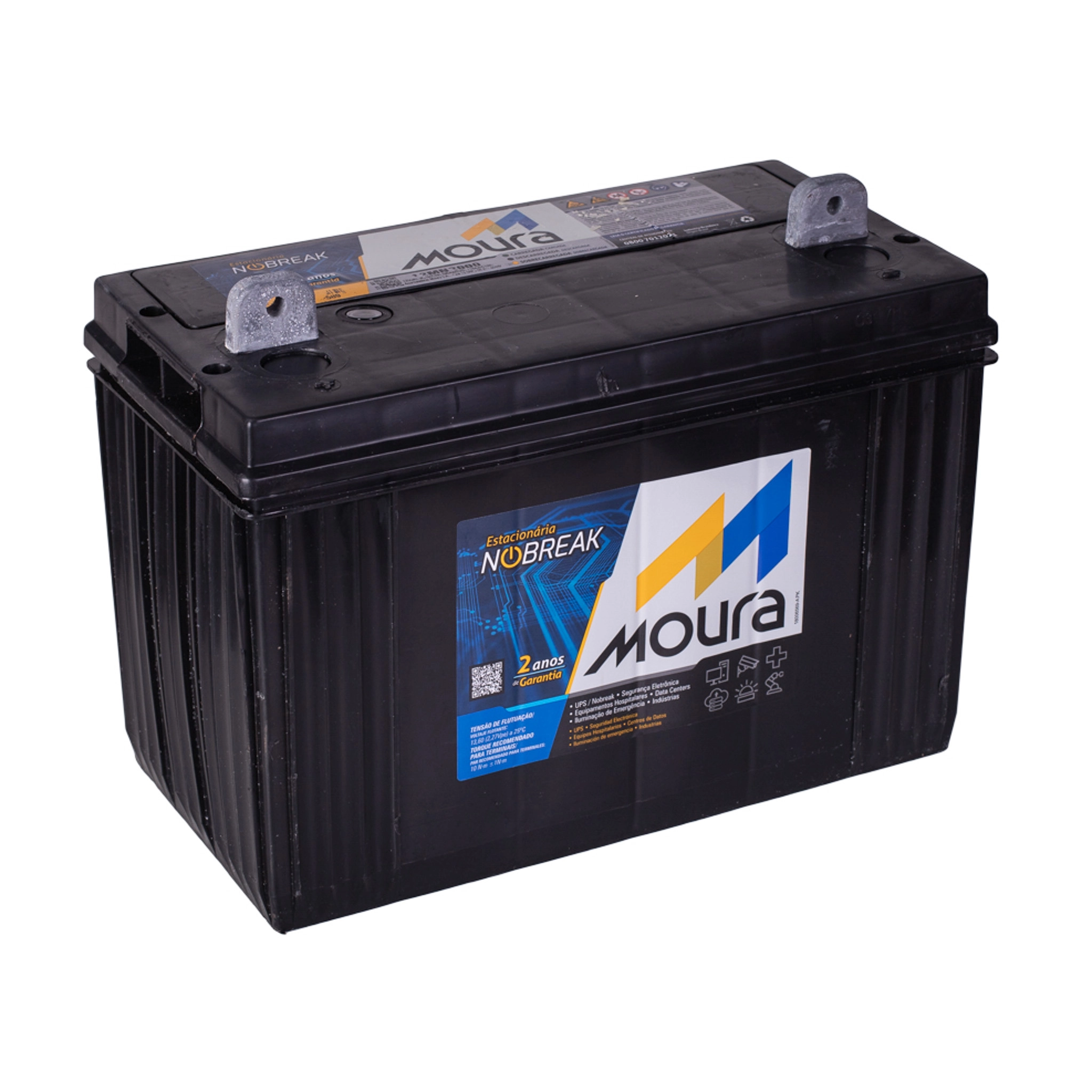 Bateria Estacionária Moura 12MN2000 12V 105Ah