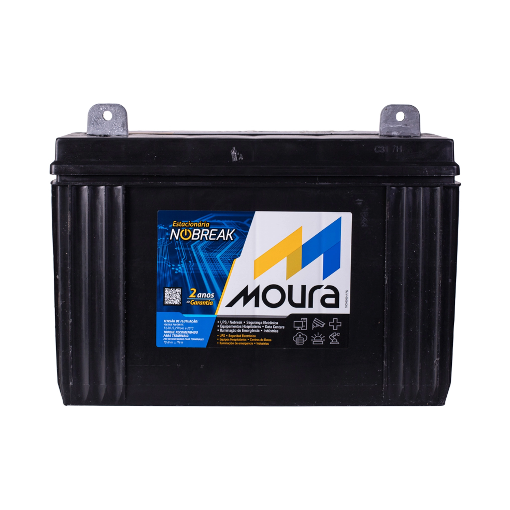 Bateria Estacionária Moura 12MN2000 12V 105Ah