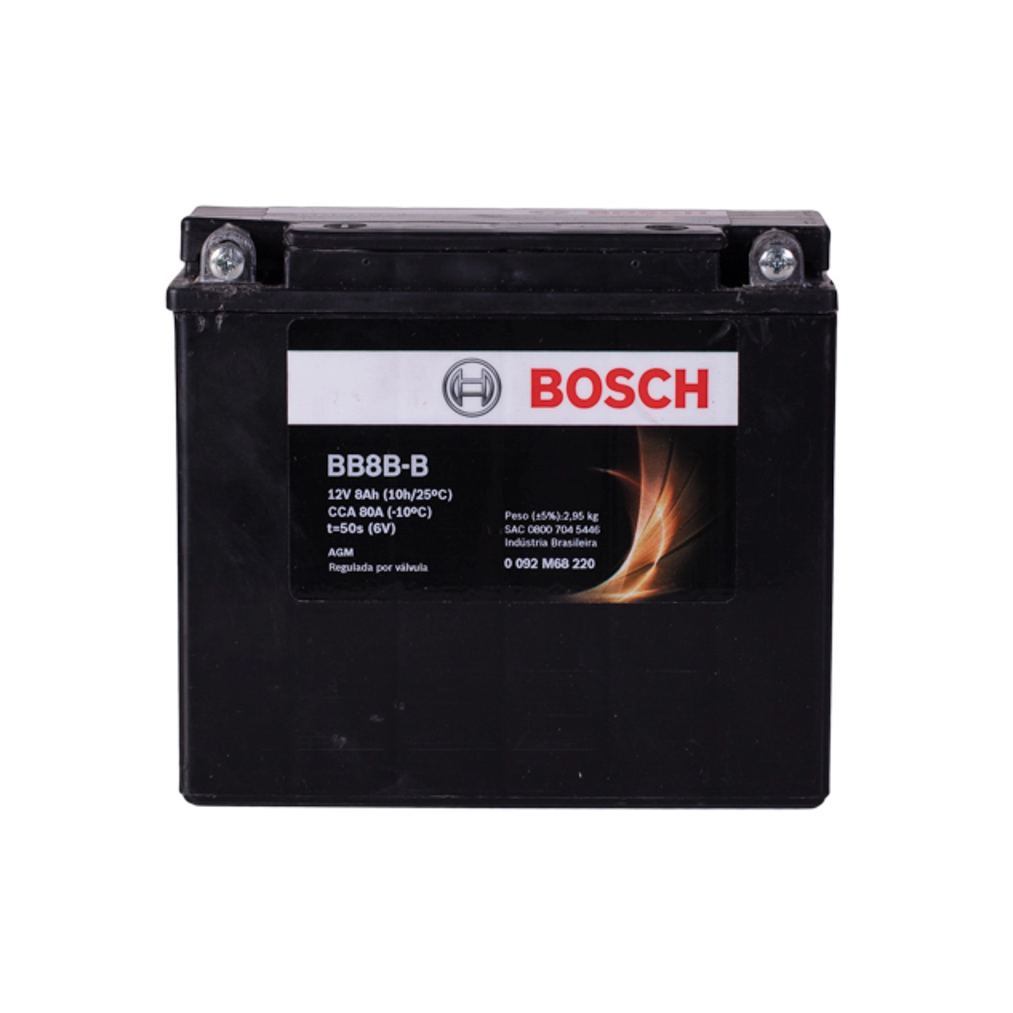 Bateria Moto Bosch BB8B-B 12V 8Ah