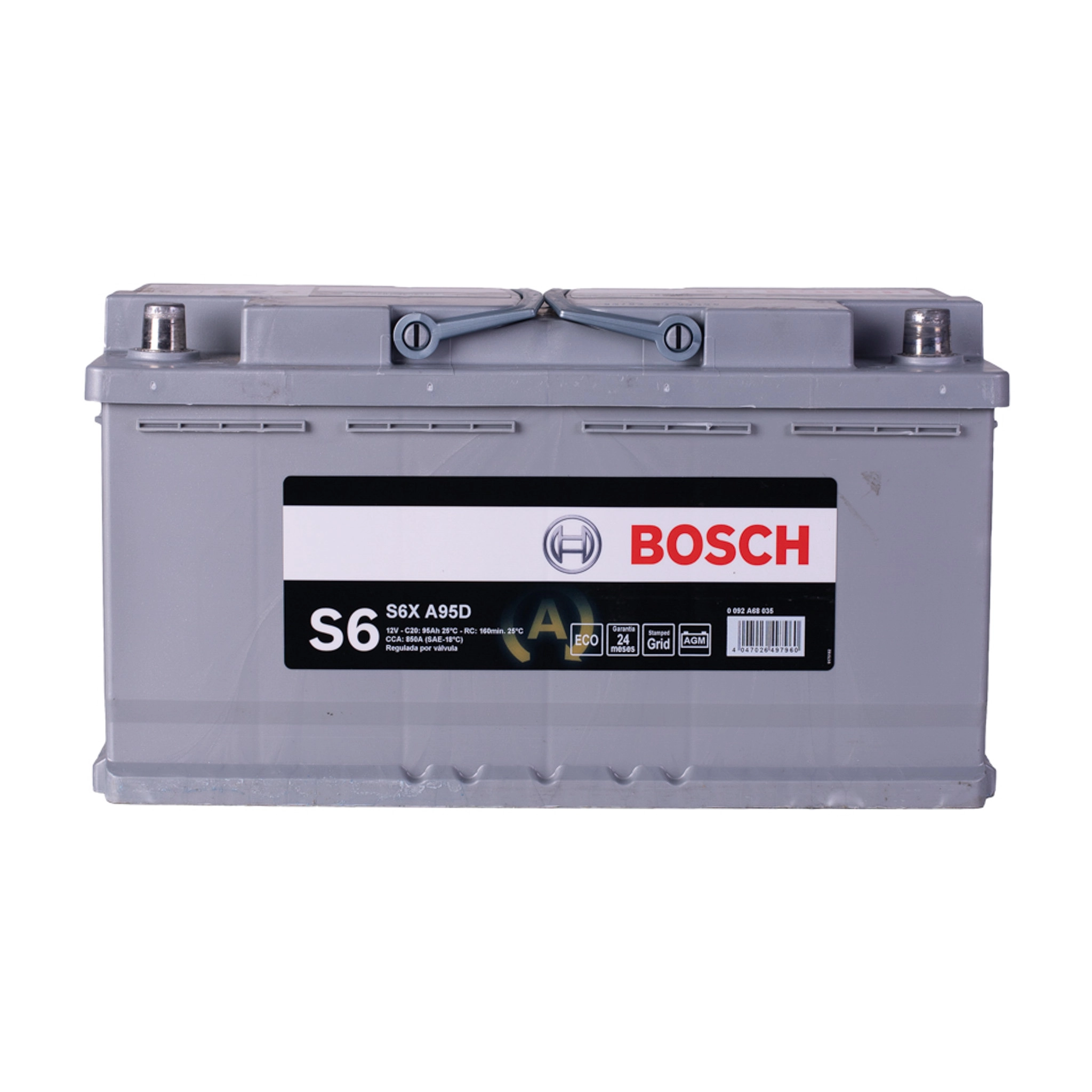 Bateria Automotiva Bosch AGM Manta de Vidro S6XA95D | Atacadão das