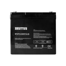 Bateria Estacionária VRLA Ciclo Profundo Brutus BTCP12-55 12V 55Ah 